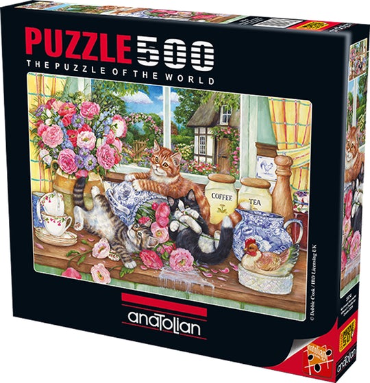 Kittens In The Kitchen, Debbie Cook (500pcs)