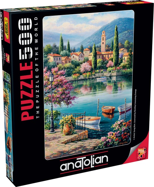 Village Lake Afternoon, Sung Kim (500pcs)