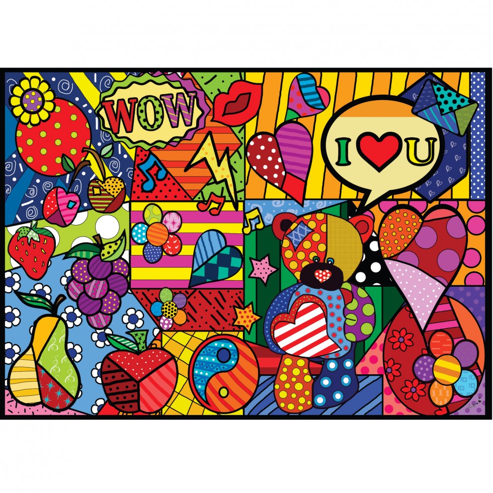 Inspiration pop art, Anie Maltai (1000pcs)