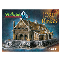 Edoras Golden Hall - Lord of the Rings - Wrebbit 3d