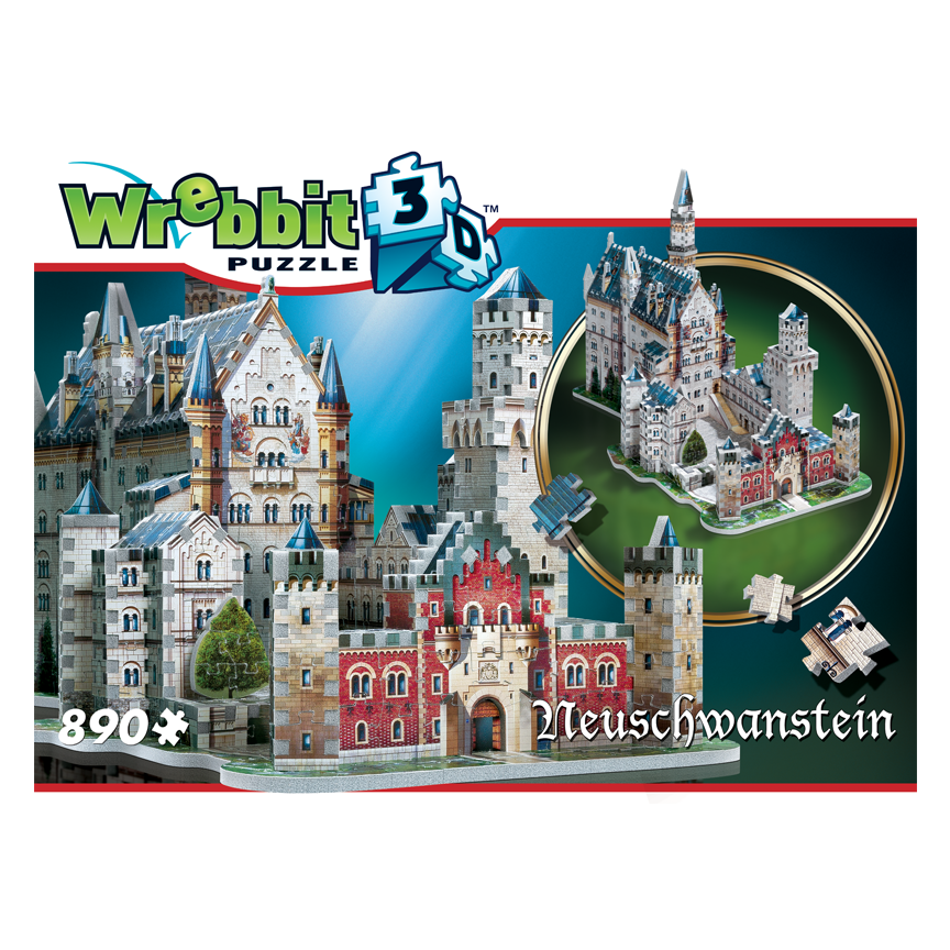 Neuschwanstein Castle - Wrebbit 3D