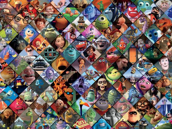 PIXAR CLIPS - OVERSIZED PIECES