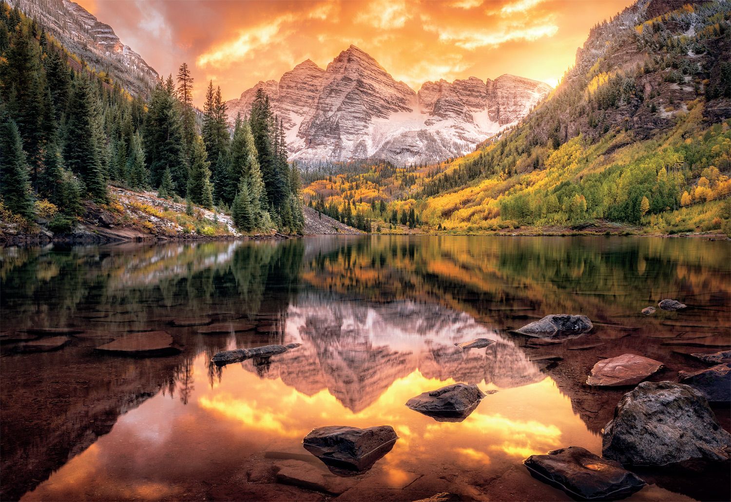 Maroon Lake Reflection (2000pcs)