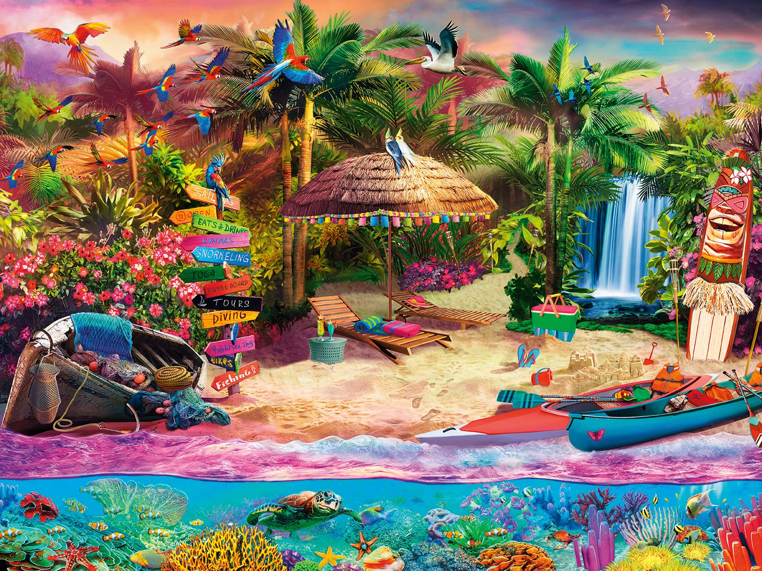 Tropical Island Holiday (1500pcs)