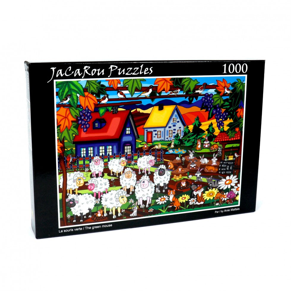 The Green Mouse (La Souris Verte), Anie Maltais (1000pcs)