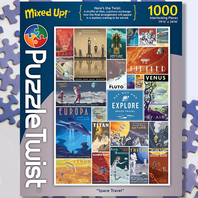 Space Travel - Mixed Up! (1000pcs)