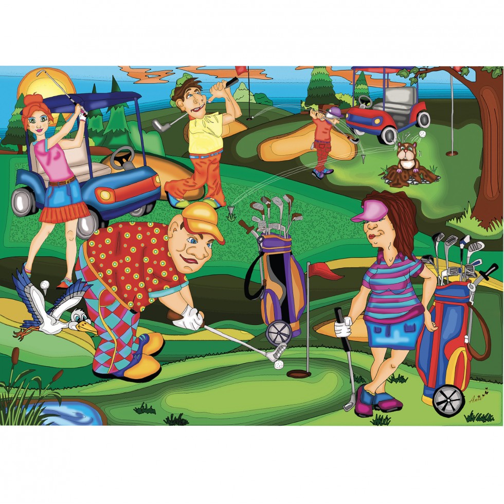TEE TIME (CEST UN UN NEART), ANIE MALTAIS (1000PCS)