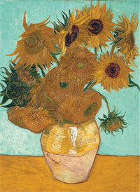 Vase with Twelve Sunflowers Mosaic
