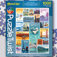 Voyagez le monde - mélangé! (1000pcs)