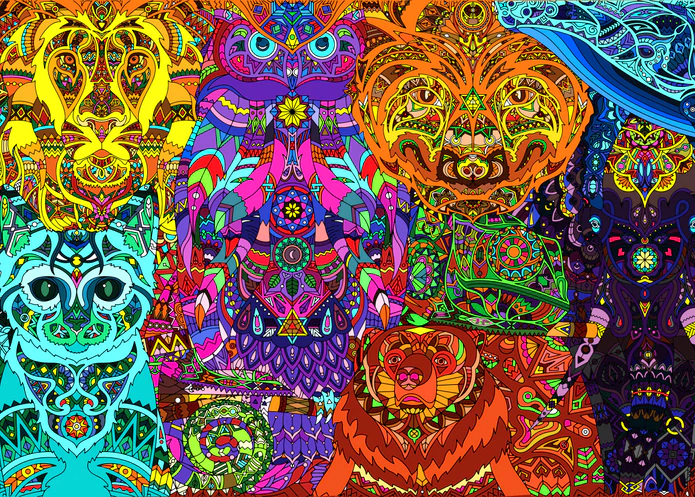 PFG Tribal Animal (PUZZLES FOR GOOD)