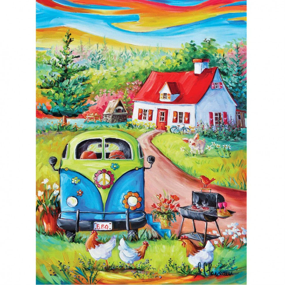 Vacances Chez Grand-Mere / été chez grand-mère, Suzanne Claveau (1000pcs)