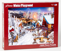 Terrain de jeu d'hiver