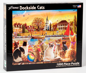 Dockside Cats, Adrian Chesterman (1000pcs)