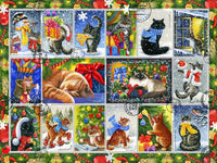 Christmas Cat Stamps (550pcs)