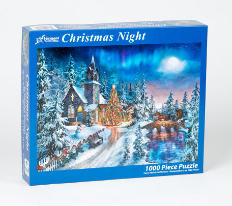 PFG Nuit de Noël, Dominic Davison (1000 pièces) (Utilisation - PUZZLES FOR GOOD)