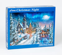 PFG Christmas Night, Dominic Davison (1000pcs) (Usage/Used - PUZZLES FOR GOOD)