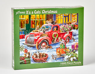 It's A Cats' Christmas, Marcello Corti (1000pcs)