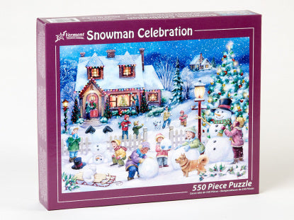 Snowman Celebration, Randy Wollenmann (550pcs)