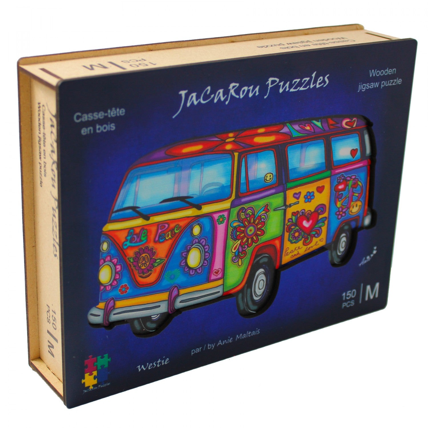WESTIE , Anie Maltais (Wooden Jigsaw Puzzle)