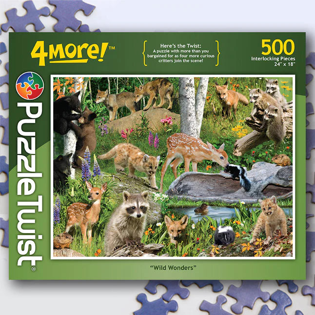 Wild Wonders - 4 More! (500pcs)