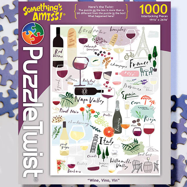 Wine, Vino, Vin - Something's Amiss (1000pcs)