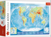 Grande carte du monde (4000pcs)