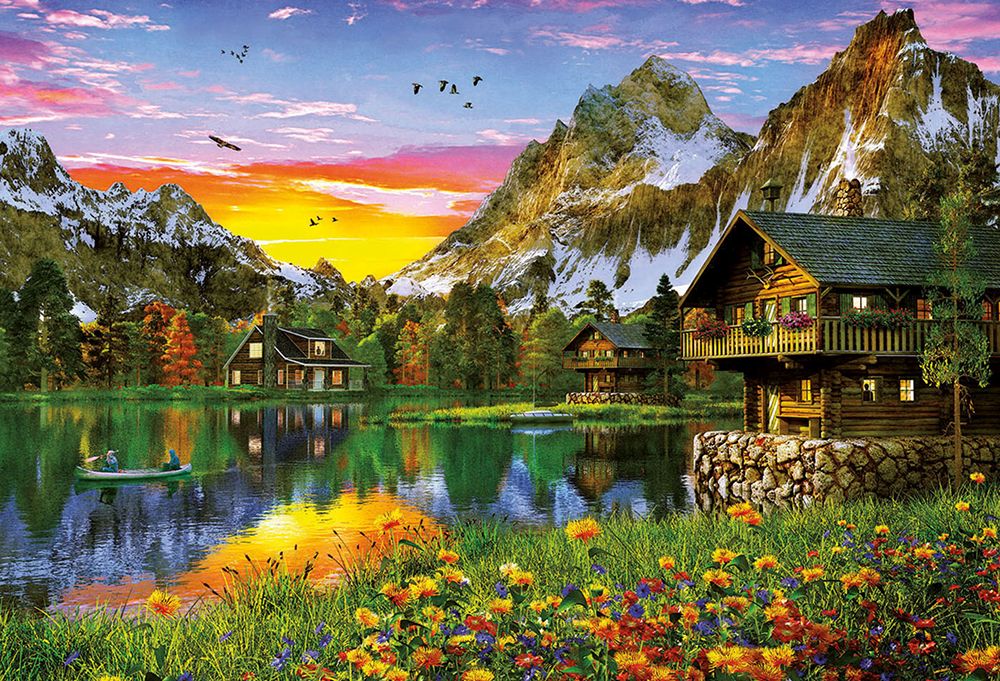 Lac Alpine, Dominic Davison