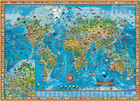 Map Art - Amazing World, Rajko Zigic (2000pcs)