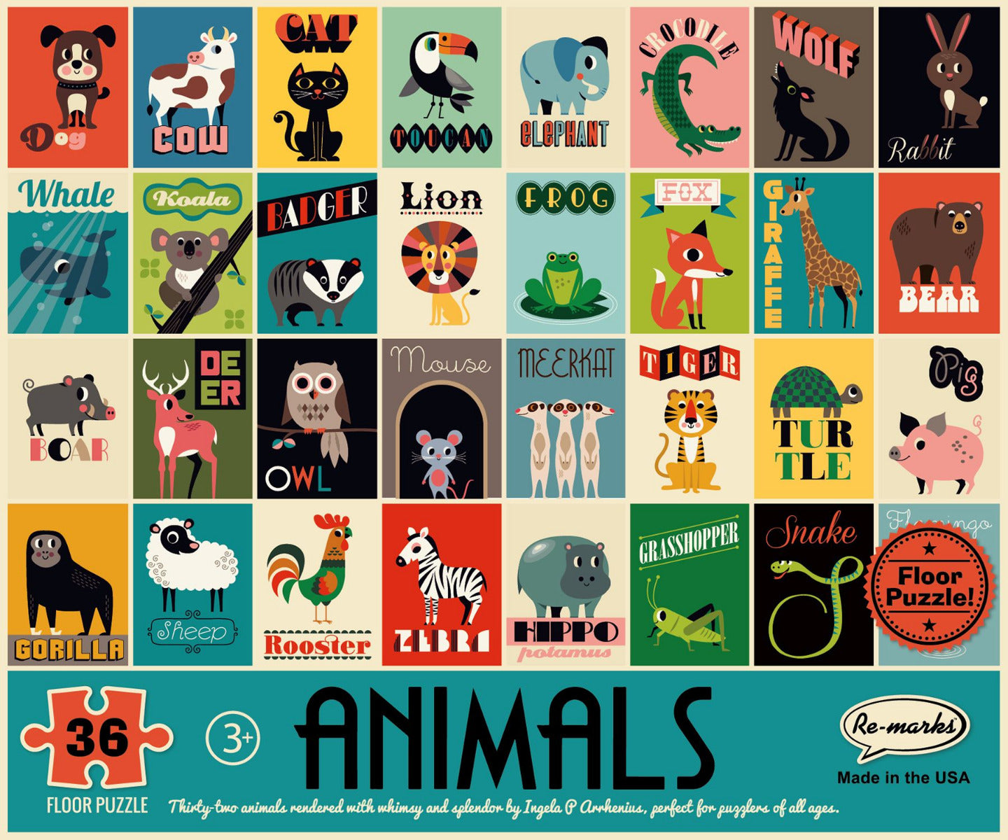 Animals (Floor Puzzle)