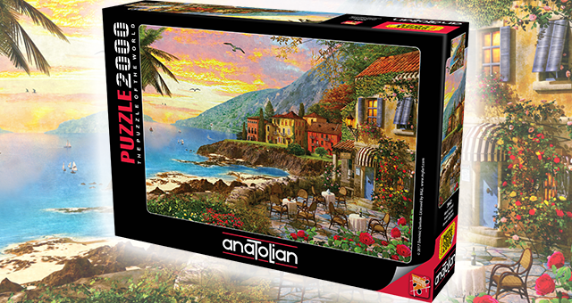 PFG Island Sunset (Usagé/Used - PUZZLES FOR GOOD)