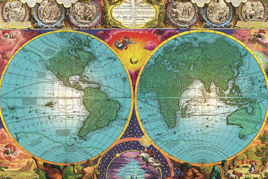 Ravensburger Antique Map, Tom Antonishak