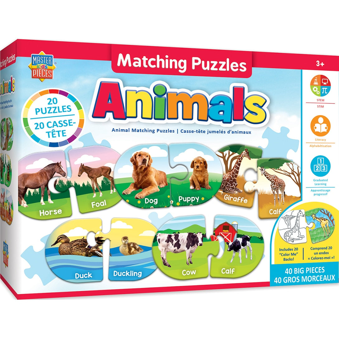 Matching Puzzles - Animals