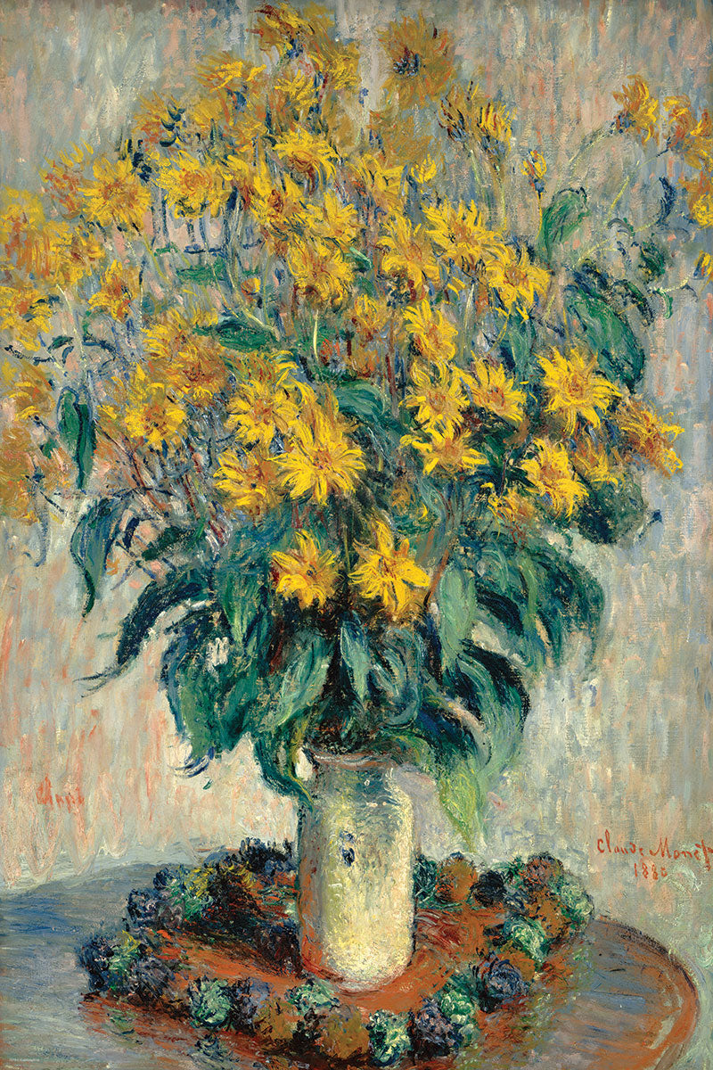 Jerusalem Artichoke Flowers, Claude Monet