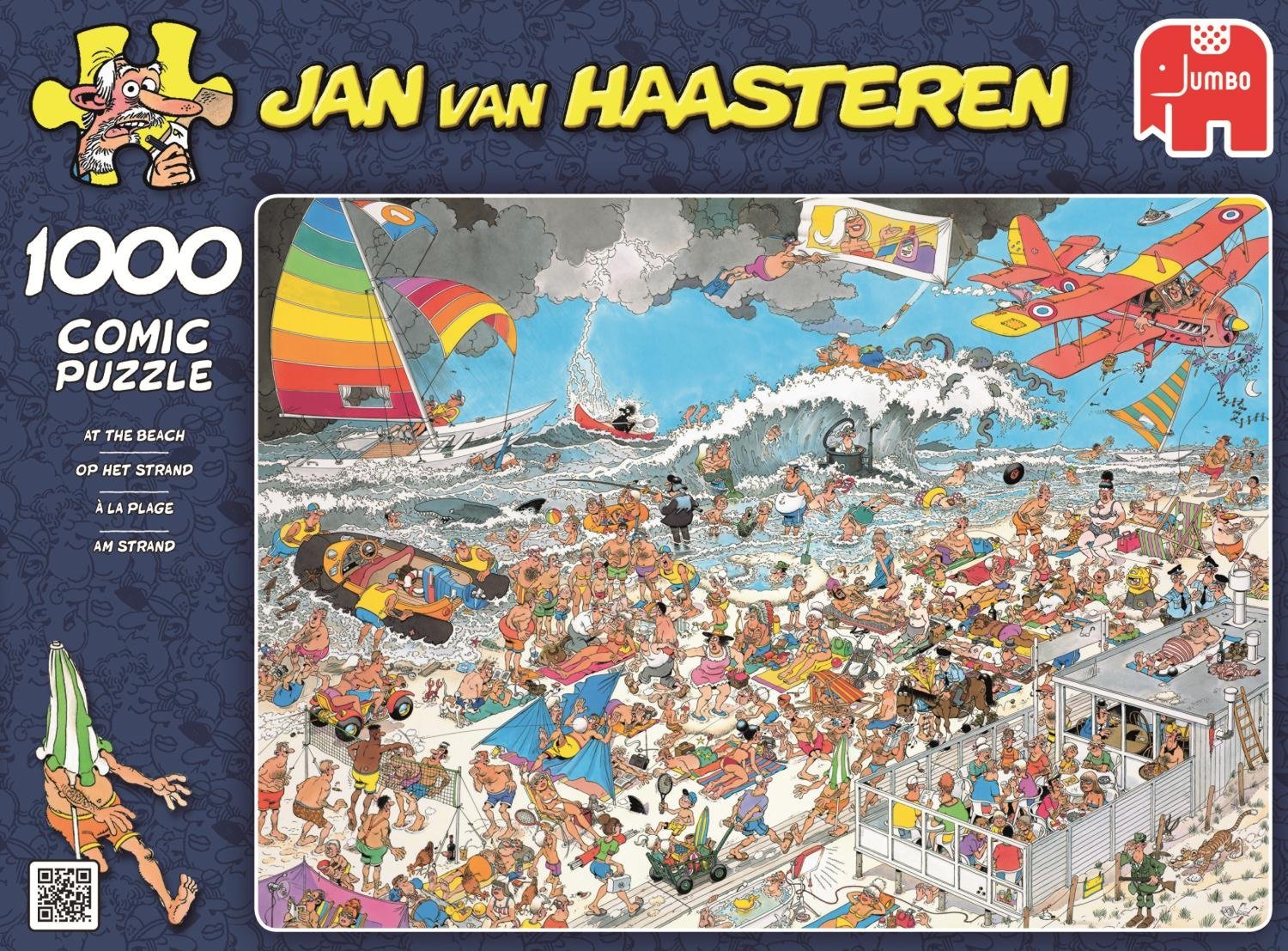 At the Beach, Jan van Haasteren