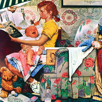 La baby-sitter, Norman Rockwell