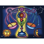 Balance / Balance, peinture de diamant