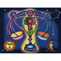 Balance / Balance, peinture de diamant