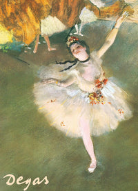 The star (dancer on stage) , Edgar Degas