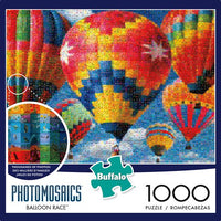 Race ballon, photomosaïque