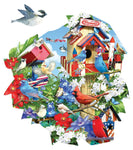 Birdhouse Celebration, Lori Schory (Shaped Puzzle)