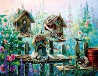 Birdhouse Row, Sandra Bergeron