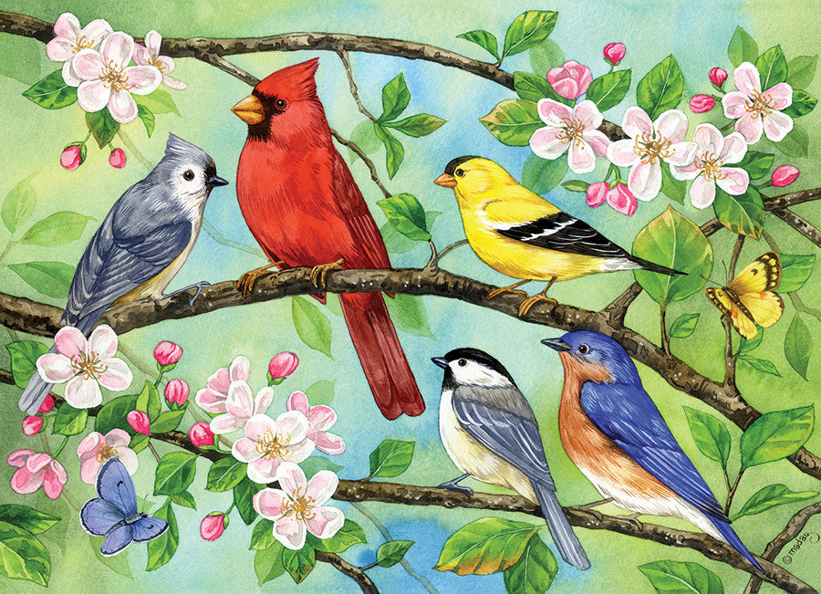 Bloomin' Birds, Jane Maday (Family Puzzle)