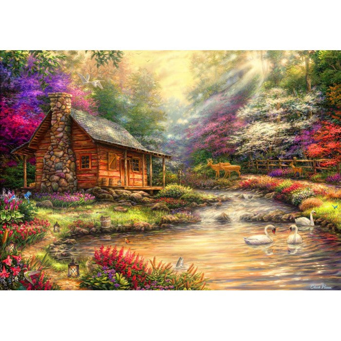 Brookside Retreat, Chuck Pinson (1000pcs)
