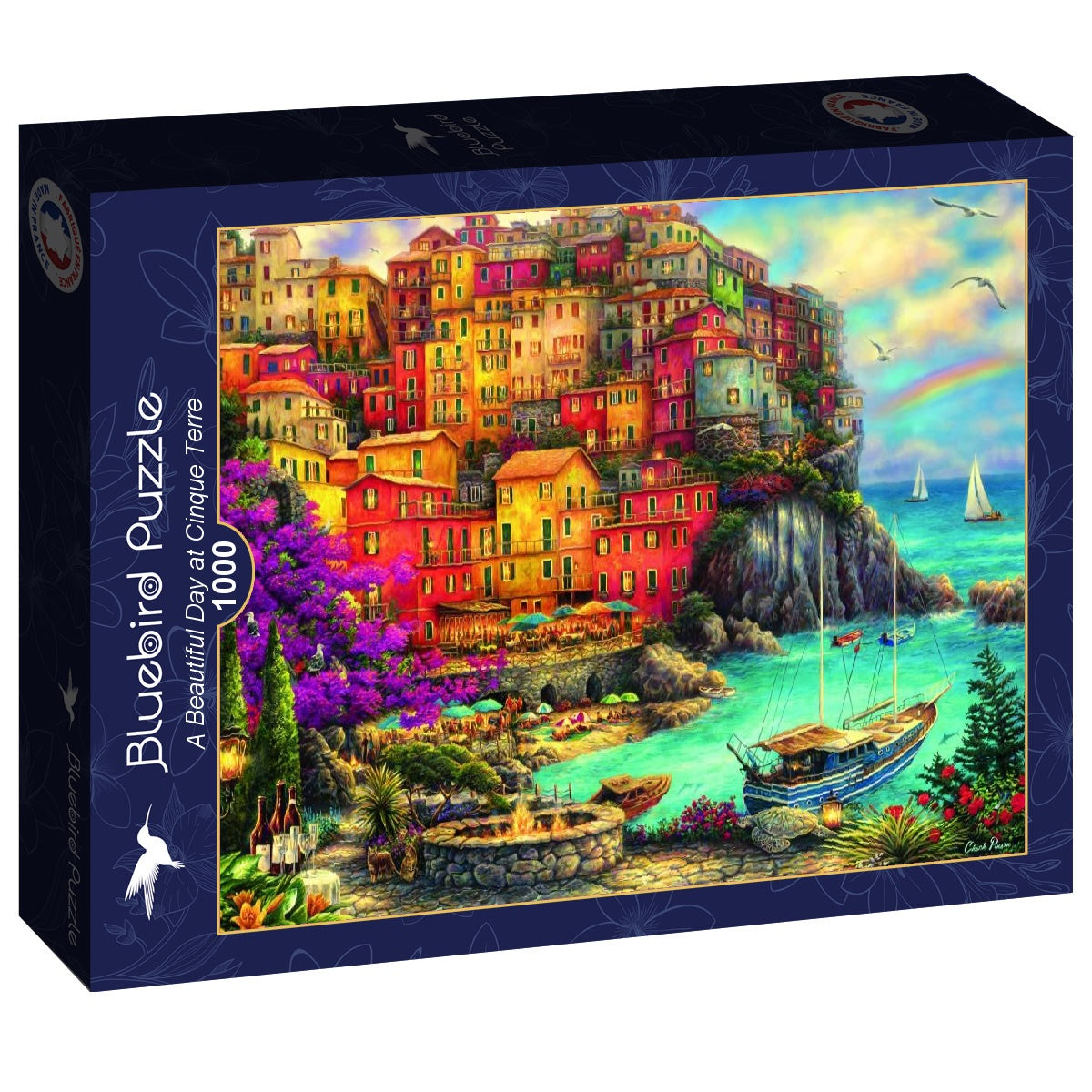 A Beautiful Day at Cinque Terre, Chuck Pinson (1000pcs)