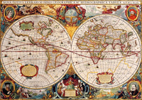 Carte du monde antique (1000pcs)