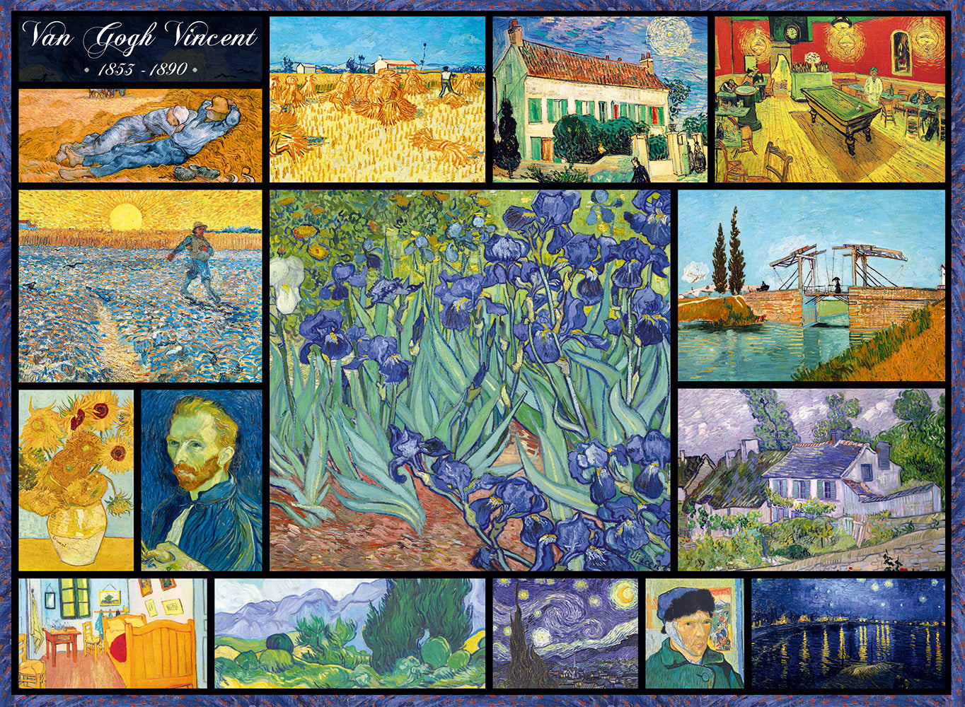 Collage - Vincent Van Gogh (4000pcs)