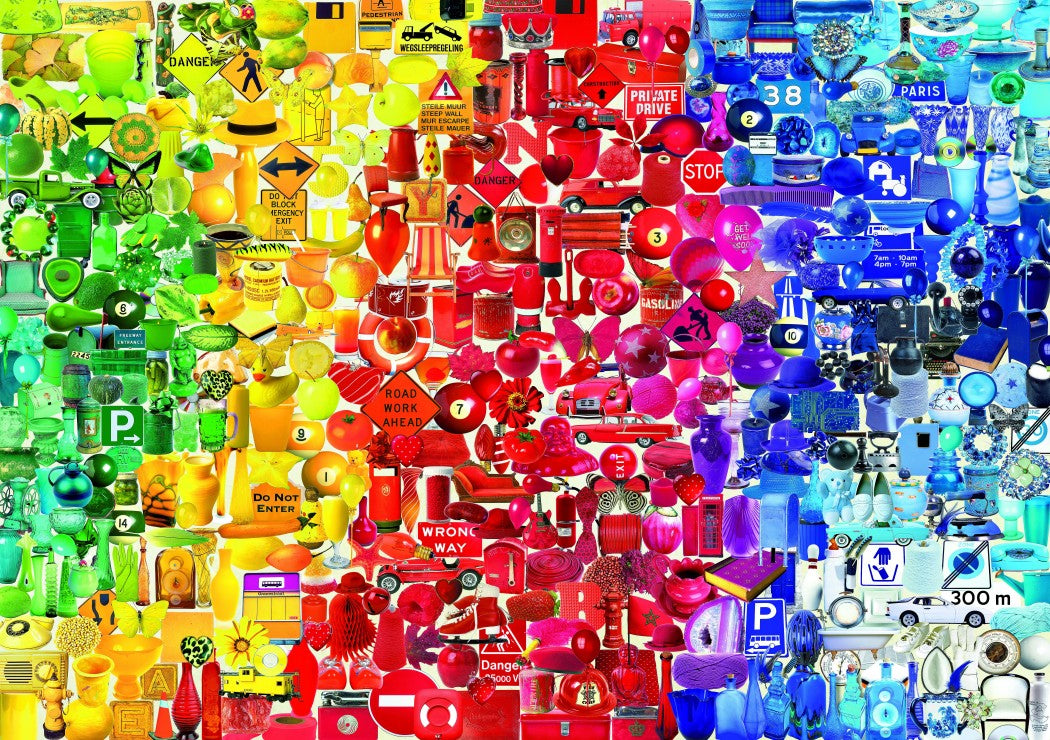 Coloured Things, Barbara Behr (1000pcs)