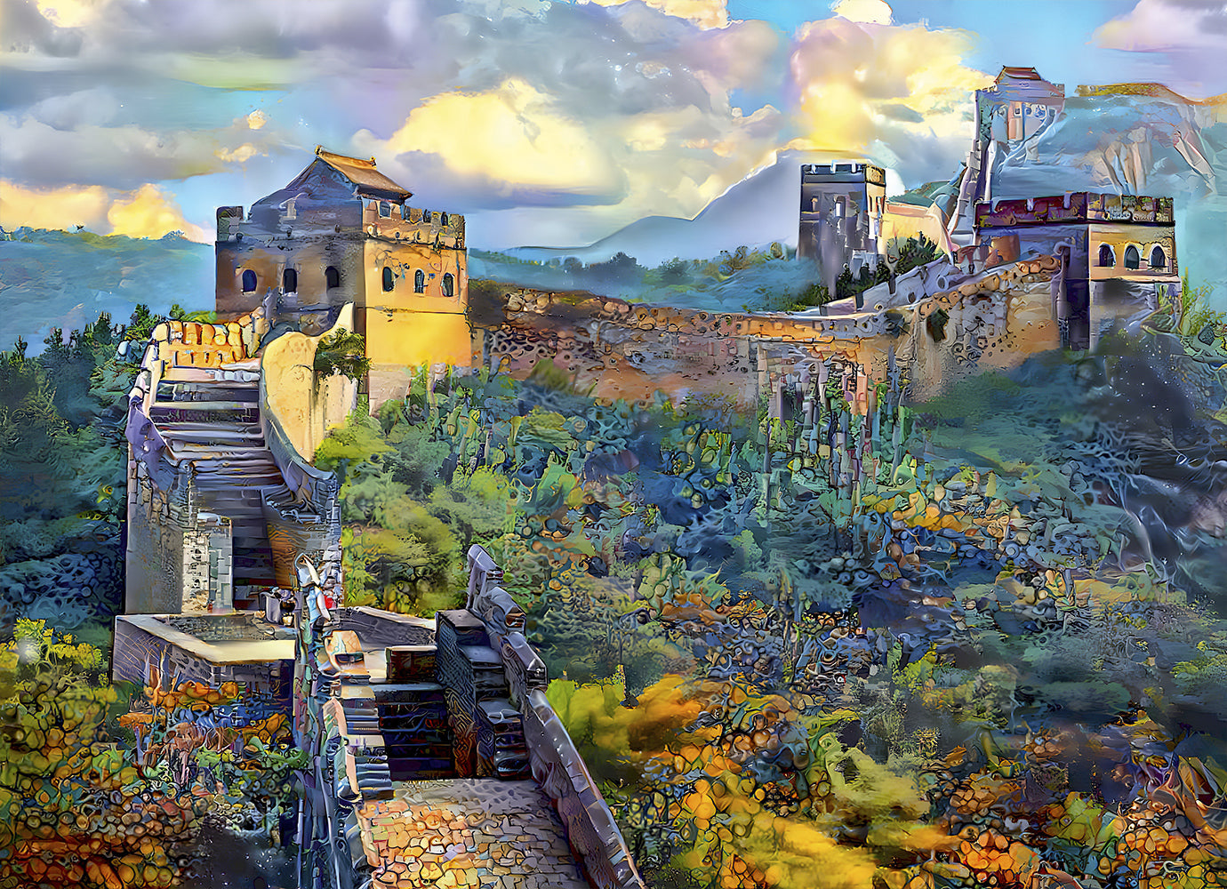 DMG Grande Muraille de Chine (1000pcs) (boîte endommagée)