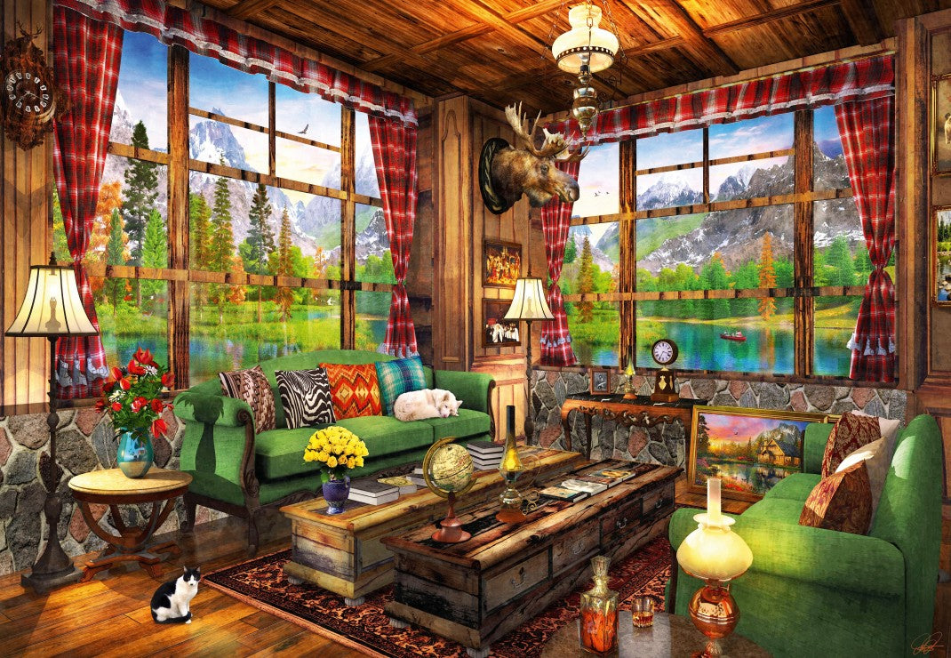 Mount Cabin View, Dominic Davison (1000pcs)