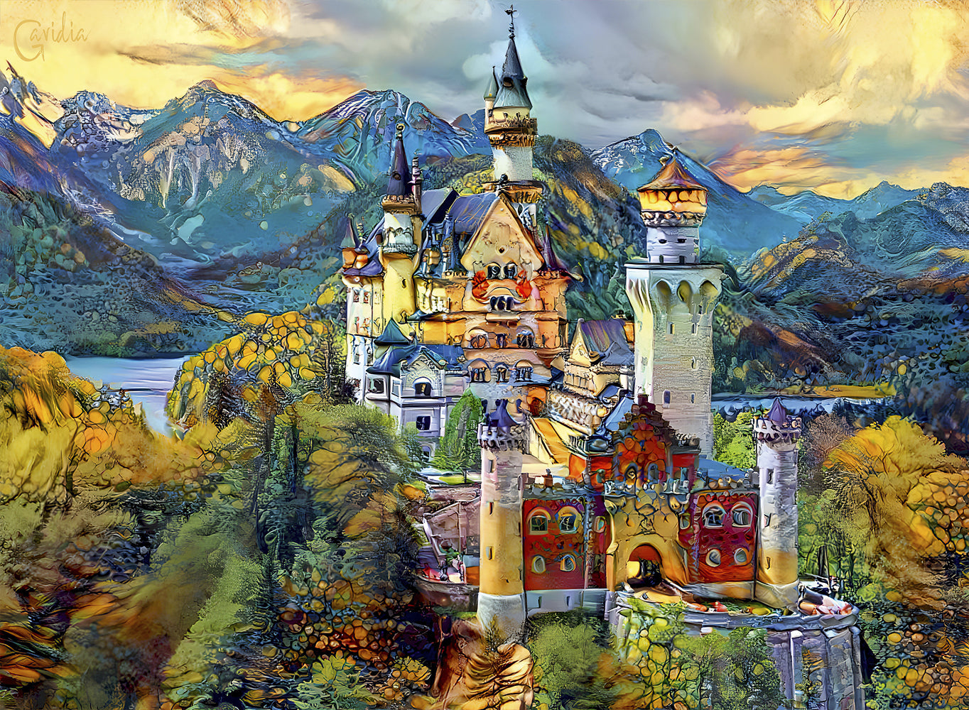 Neuschwanstein (6000pcs)